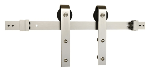 SCHLAGE STRAP MOUNT 78 IN. BARN DOOR HARDWARE MATTE BLACK MODEL #SD10JSTP66622